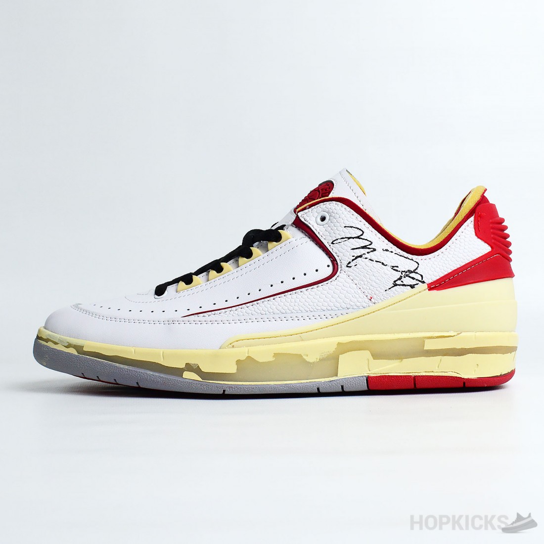 White x Air Jordan 2 Retro Low SP White Red - Off - Nike Jordan